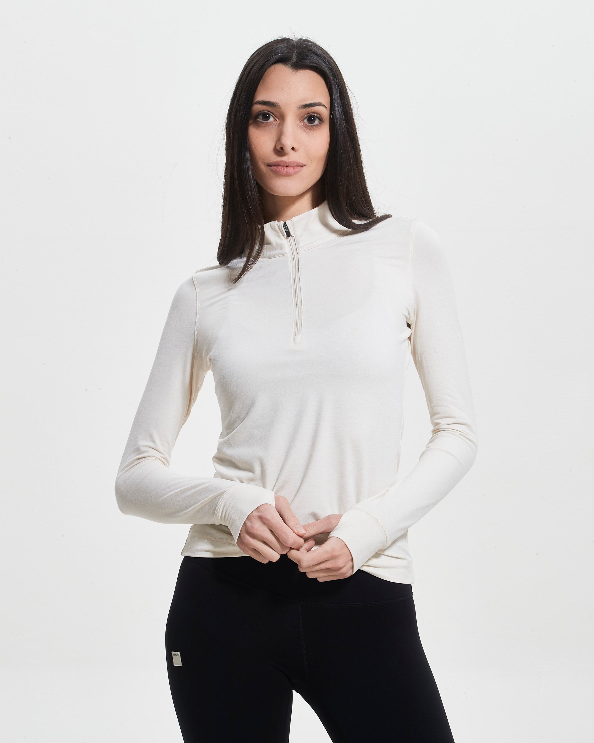 AptySoft™ Fitted Half Zip